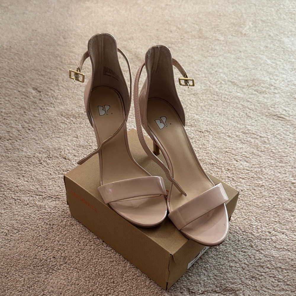 BP Women's Blush Strappy Heels